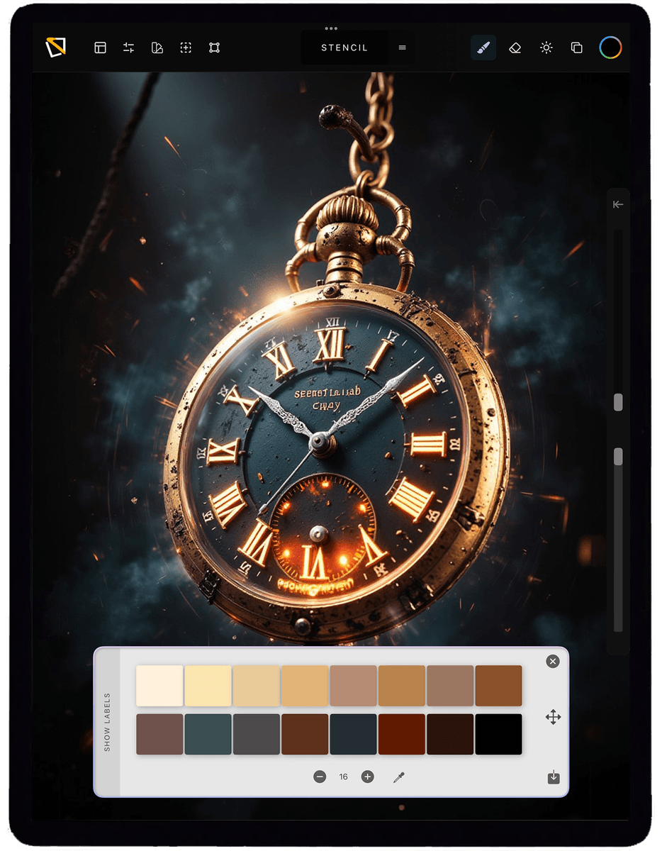 TatToolkit app running on iPad
